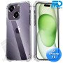 iPhone 15 - Premium Antishock Case - Transparant
