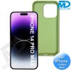 iPhone 14 Pro Max Telefoonhoesje - Siliconen - Achterkantje - Groen