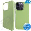iPhone 14 Pro Max Telefoonhoesje - Siliconen - Achterkantje - Groen
