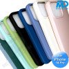 iPhone 14 Pro Telefoon Hoesje - Siliconen - Achterkantje - Licht Blauw iPhone 14 Pro Telefoon Hoesje - Siliconen - Achterkantje - Licht Blauw