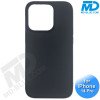 iPhone 14 Pro- Telefoonhoesje - Siliconen - Achterkantje - Zwart