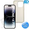 iPhone 14 Pro - Telefoon Hoesje - Siliconen - Achterkantje - Wit
