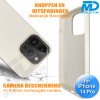 iPhone 14 Pro - Telefoon Hoesje - Siliconen - Achterkantje - Wit