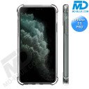 iPhone 11 Pro - Telefoonhoesje - Achterkantje - Siliconen - Tranparant - Antishock