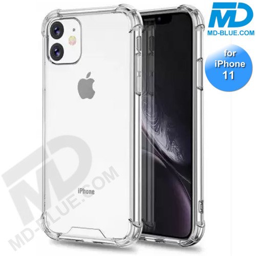 iPhone 11 Telefoonhoesje - Back Cover - Antishock - Transparant iPhone 11 Telefoonhoesje - Back Cover - Antishock - Transparant