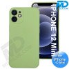 iPhone 12 Mini - Telefoon Hoesje - Siliconen - Achterkantje - Mos Groen iPhone 12 Mini - Telefoon Hoesje - Siliconen - Achterkantje - Mos Groen