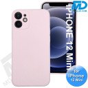 iPhone 12 Mini - Telefoon Hoesje - Siliconen - Achterkantje - Roze