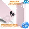 iPhone 12 Mini - Telefoon Hoesje - Siliconen - Achterkantje - Roze iPhone 12 Mini - Telefoon Hoesje - Siliconen - Achterkantje - Roze