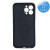 iPhone 13 Pro Max Telefoon Hoesje Siliconen Zwart iPhone 13 Pro Max Telefoon Hoesje Siliconen Zwart