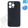 iPhone 13 Pro - Telefoonhoesje - Achterkantje - Siliconen - Zwart