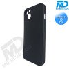 iPhone 13 Pro - Telefoonhoesje - Achterkantje - Siliconen - Zwart
