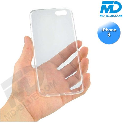 iPhone 6 / 6s - Telefoonhoesje - Achterkantje - Siliconen - Tranparant iPhone 6 / 6s - Telefoonhoesje - Achterkantje - Siliconen - Tranparant
