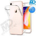 iPhone 7 - iPhone 8 - Telefoonhoesje - Achterkantje - Siliconen - Transparant