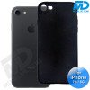 iPhone 7/8/Se - Telefoonhoesje - Achterkantje - Siliconen - Zwart