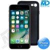 iPhone 7/8/Se - Telefoonhoesje - Achterkantje - Siliconen - Zwart