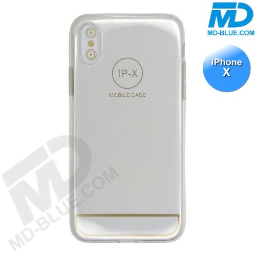 iPhone X - Telefoonhoesje - Achterkantje - Siliconen - Transparant iPhone X - Telefoonhoesje - Achterkantje - Siliconen - Transparant