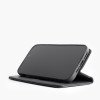 Samsung S22 Plus telefoonhoesje - Echt Leer - Book Case - Hoesje met Kaarthouder - Zwart