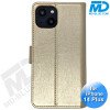 iPhone 14 Plus - Telefoonhoesje - Book Case - Goud