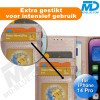iPhone 14 Pro - Telefoonhoesje - Book Case - Rosé Goud