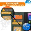 iPhone 14 - Telefoonhoesje - Book Case - Donker Groen
