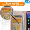 Samsung A43 - Telefoonhoesje - Book Case - Rosé Goud