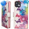 iPhone 11 - Telefoonhoesje - Book Case - Vlinders