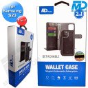 Samsung S23 Telefoonhoesjes - Book Case - 2 in 1 - Bruin