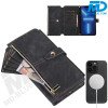 Samsung S24 Ultra Telefoonhoesje - Book Case - Portemonnee - Magsafe - 4 in 1 - Zwart  