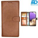 iPhone 15 Book Case Telefoonhoesje - Portemonnee  - Kaarthouder & Magneetsluiting -  Coffee