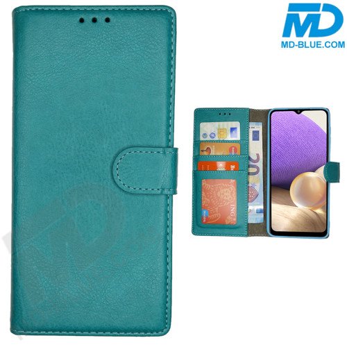 iPhone 16 Pro Book Case Telefoonhoesje - Portemonnee  - Kaarthouder & Magneetsluiting - Sky Blue