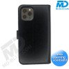 MDBlue - iPhone 14 Pro - Telefoonhoesje - Bookcase Luxe - Zwart 