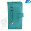 MDBlue - iPhone 14 Pro Max - Telefoonhoesje - Bookcase Luxe - Sky Blue