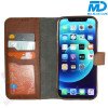 MDBlue - iPhone 11 Pro - Telefoonhoesje - Bookcase Luxe - Coffee