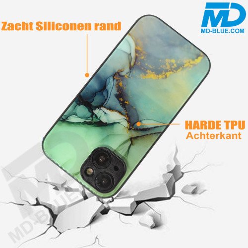 iPhone 12 Pro Max Back Cover Marmer Zee Groen iPhone 12 Pro Max Back Cover Marmer Zee Groen