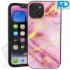 Samsung S24 Ultra Back Cover Marmer Pink