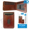 Samsung S24 Ultra Telefoonhoesje - Back Cover - Card Houder -Portemonnee - Magsafe - 2 in 1 - Bruin