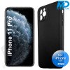 iPhone 11 Pro Telefoon Hoesje Siliconen Zwart
