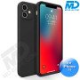 iPhone 11 Telefoon Hoesje Siliconen Zwart