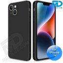 iPhone 14 Telefoon Hoesje Siliconen Zwart