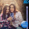 iPhone 12 Hoesje Transparant Siliconen MagSafe - iPhone 12 Case - iPhone 12 - Transparant- MagSafe Case - Witte ring
