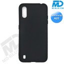 Samsung A01 - Telefoonhoesje - Achterkantje - Silliconen - Zwart