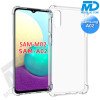 Samsung A02  - Telefoonhoesje - Achterkantje - Siliconen - Antishock - Transparant