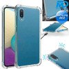 Samsung A02  - Telefoonhoesje - Achterkantje - Siliconen - Antishock - Transparant