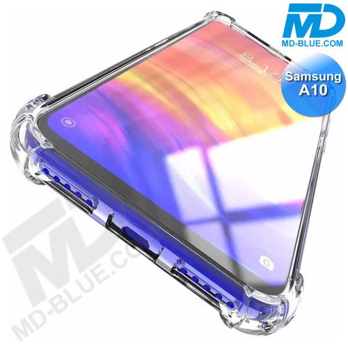 Samsung A10- Telefoonhoesje - Achterkantje - Siliconen - Antishock - Transparant Samsung A10- Telefoonhoesje - Achterkantje - Siliconen - Antishock - Transparant