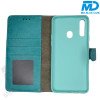 Samsung Galaxy A20 S Hoesje - Portemonnee Book Case - Kaarthouder & Magneetsluiting - Turquoise