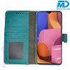 Samsung Galaxy A20 S Hoesje - Portemonnee Book Case - Kaarthouder & Magneetsluiting - Turquoise