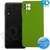 Samsung A22 (4G) - Telefoonhoesje - Achterkantje - Premium Silliconen - Groen