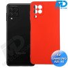 Samsung A22 (4G) - Telefoonhoesje - Achterkantje - Premium Silliconen - Rood
