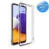 Samsung A22 (5G) - Telefoonhoesje - Achterkantje - Siliconen - Transparant