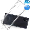 Samsung A31 - Telefoonhoesje - Achterkantje - Siliconen - Antishock - Transparant